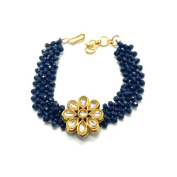 Blue Flower Bracelet 