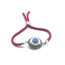 Evil Eye Pink Bracelet 