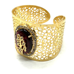 Ruby Gold Bracelet  