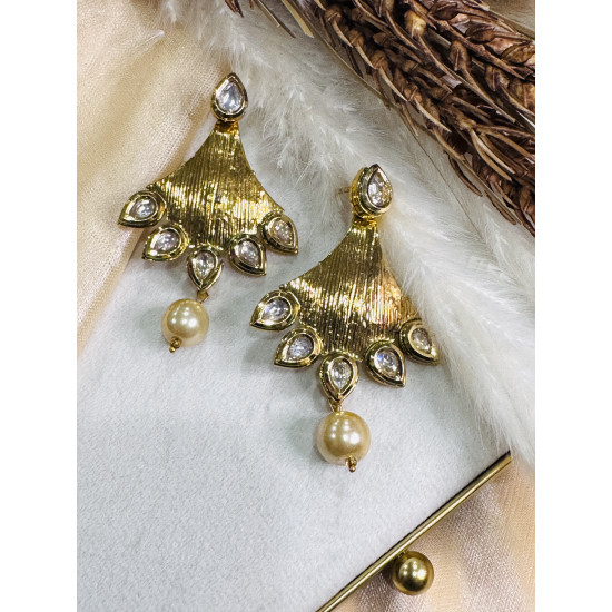 Gold Foil Earrings Gold Foil Earrings