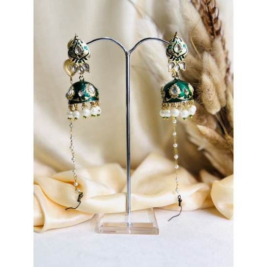 Mint Green Jhumki Mint Green Jhumki