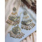 Passa Style Earrings with Tikka