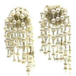 Pearly Tassel Earrings