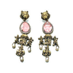 Ultra Pink Earrings  