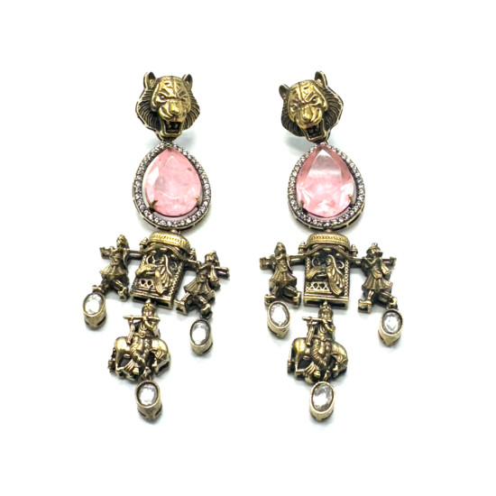 Ultra Pink Earrings  