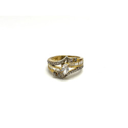 Oval Stud Ring 